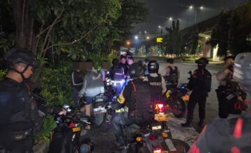 Brimob Batalyon B Pelopor Amankan 11 Remaja dan Lima Motor Saat Patroli Duren Sawit