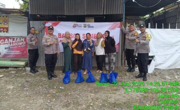 Jaga Jakarta On The Spot, Polsek Jatiuwung Serap Aspirasi Warga Sambil Salurkan Bantuan Sosial
