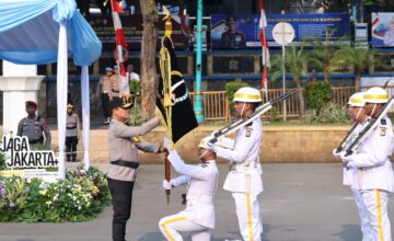 Polda Metro Jaya Terima Tanda Kehormatan Nugraha Sakanti, Kapolda: Ini Amanah Negara