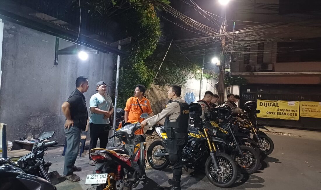 Tim 3P Polres Jaksel Patroli Sejumlah Titik Rawan, Cegah Gangguan Kamtibmas