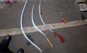 Polisi Sita 4 Sajam, 6 Pemuda Terduga Tawuran Diamankan Patroli Jaga Jakarta di Depok