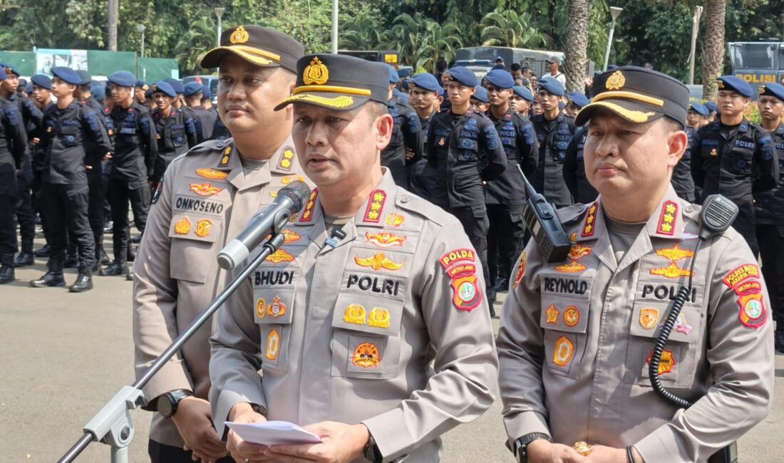 Wakapolda Metro Jaya Tekankan Pelayanan Humanis dalam Aksi Penyampaian Pendapat