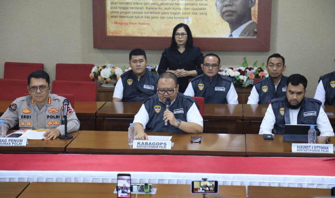 Kortastipidkor Polri Tetapkan Tersangka Kasus Korupsi Pembiayaan PT PPA–PT BAS, Kerugian Negara Capai Rp38,8 Miliar