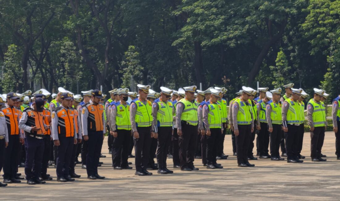 7.643 Personel Gabungan Berikan Pelayanan Pengamanan Zikir dan Doa Kebangsaan di Monas