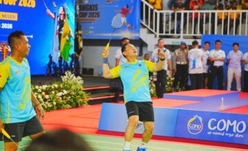 Kapolri Duet Bareng Widi Chandra Kasih Lawan Bahlil-Muhammad di Penutupan Kapolri Cup 2026