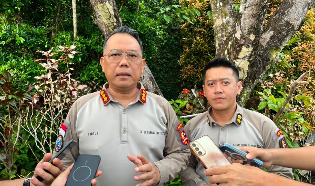 RESPONS CEPAT SATGAS KEPOLISIAN OPERASI DAMAI CARTENZ-2026 EVAKUASI KORBAN PENEMBAKAN PEKERJA JALAN DI TOLIKARA, PENYELIDIKAN INTENSIF DILAKUKAN